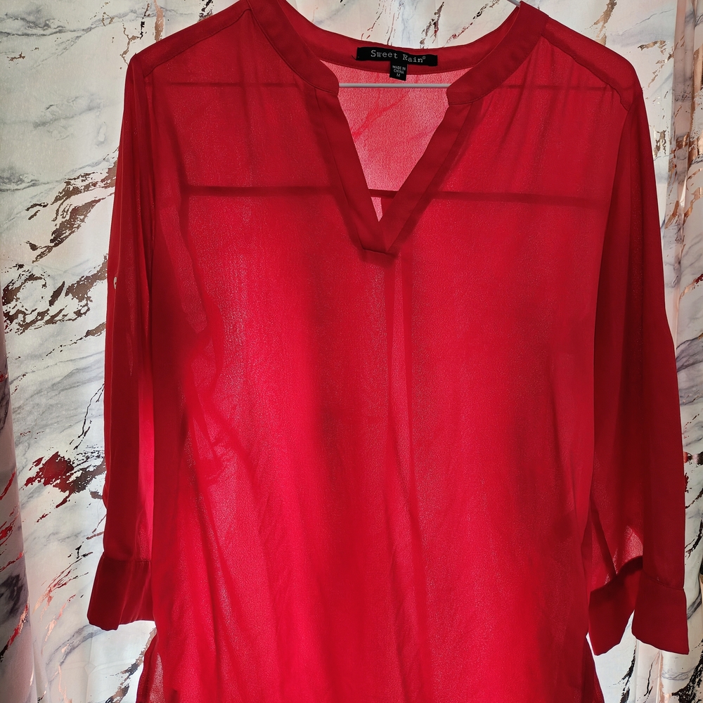 Women's Red Top